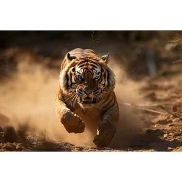 Angry Tiger Canvas